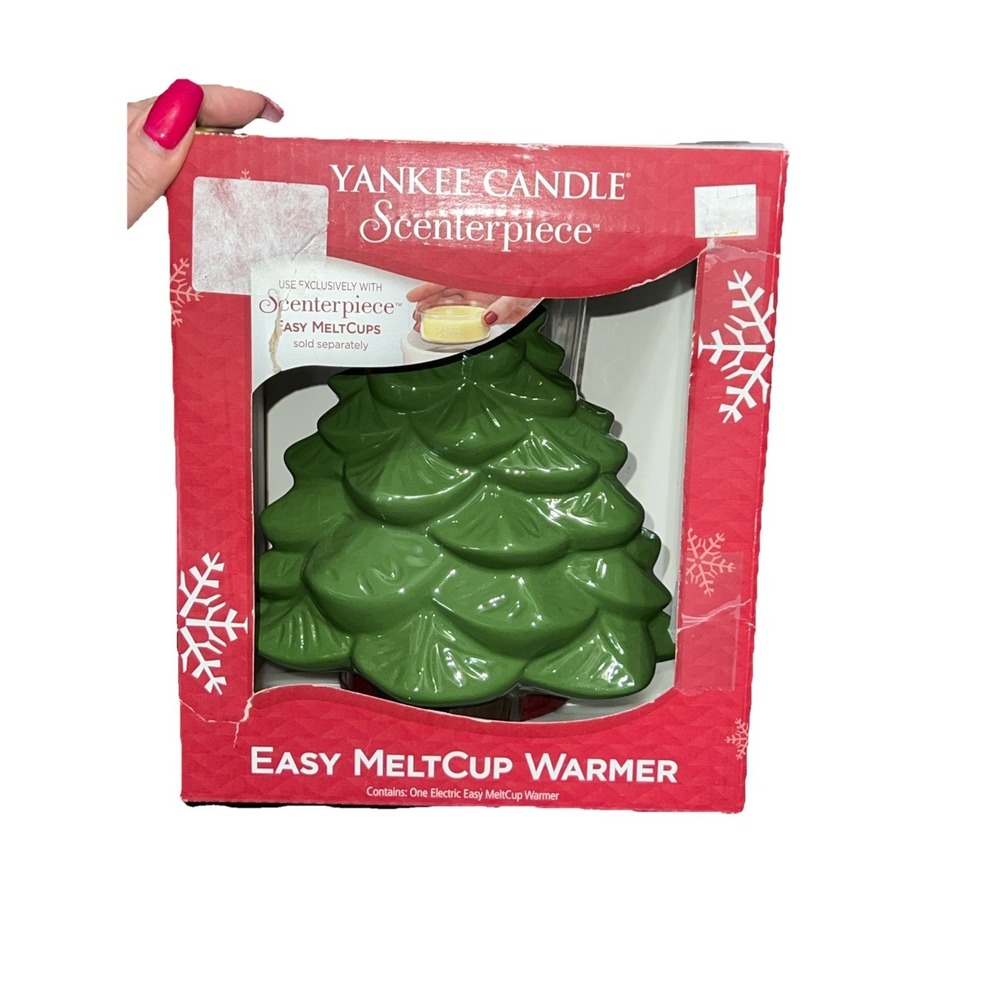 Yankee Candle Scenterpiece‎ Christmas Tree Easy Meltcup Warmer  8" Holidays New